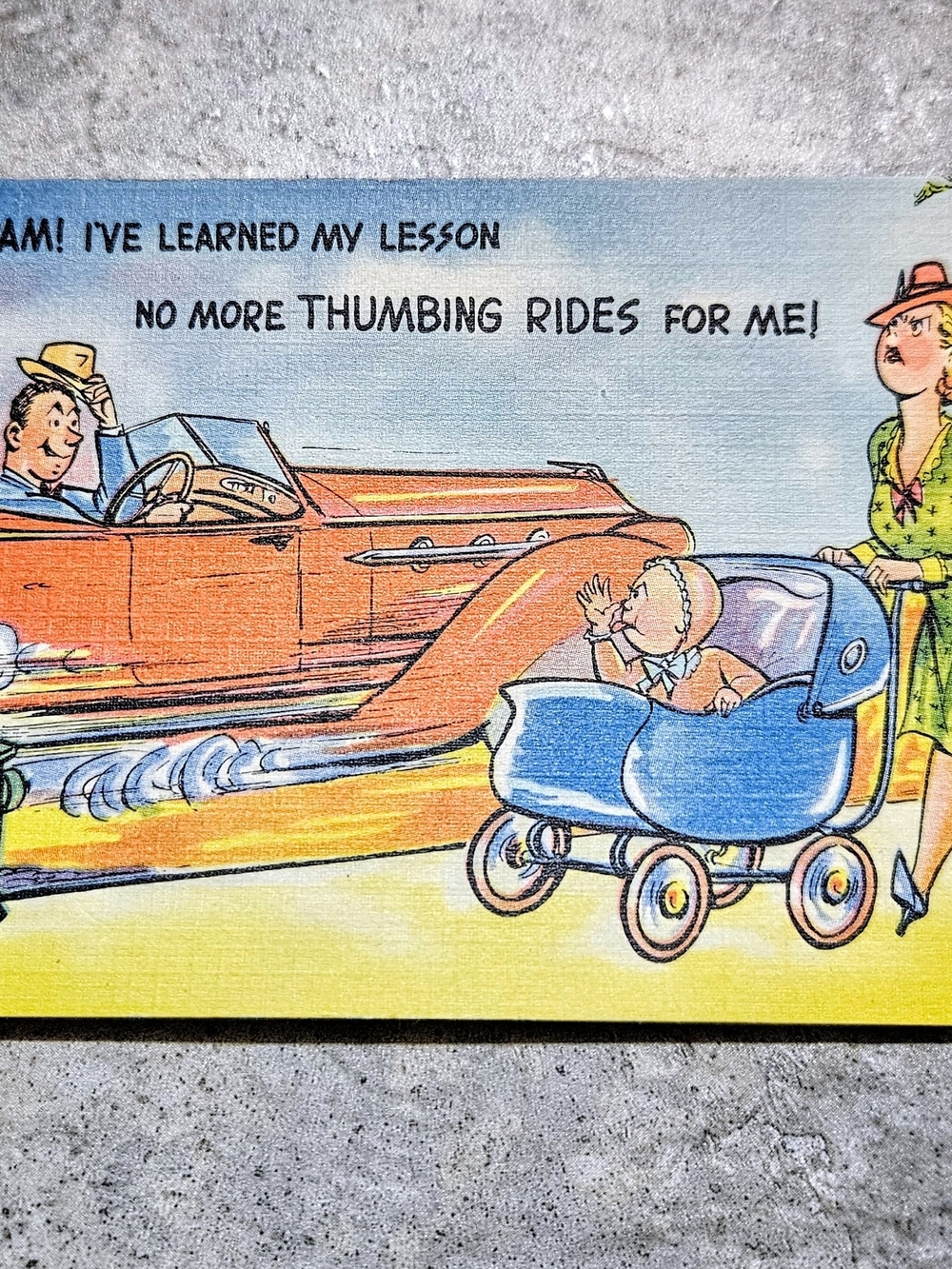 Vintage Linen Post Card • Card # 66015-13 • By - Walt Munsun •